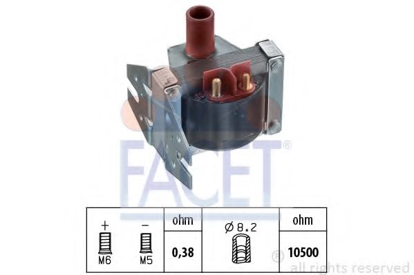 FACET 9.6078 Ignition Coil